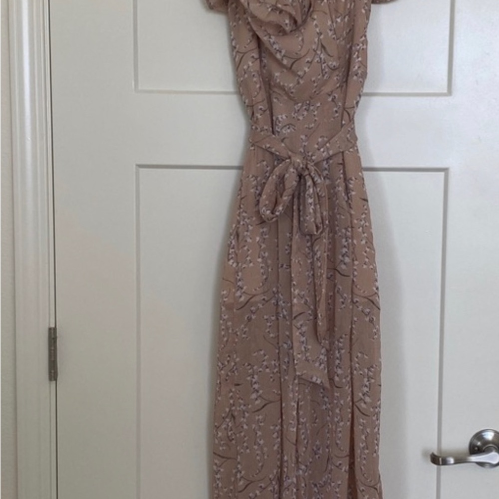 Selfies Leslie women’s Jazz Bardot neckline wide leg split jumpsuit - Picture 9 of 11